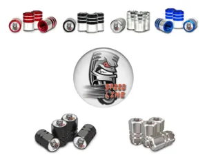 Valve Stem Covers for Bike High-End Build Style